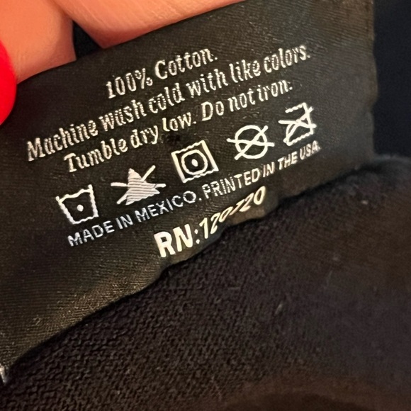 “The Hundreds” BLACK T Shirt XL BIG ugly Scary VULTURE Bird Print Mens Cotton XL - Picture 7 of 10